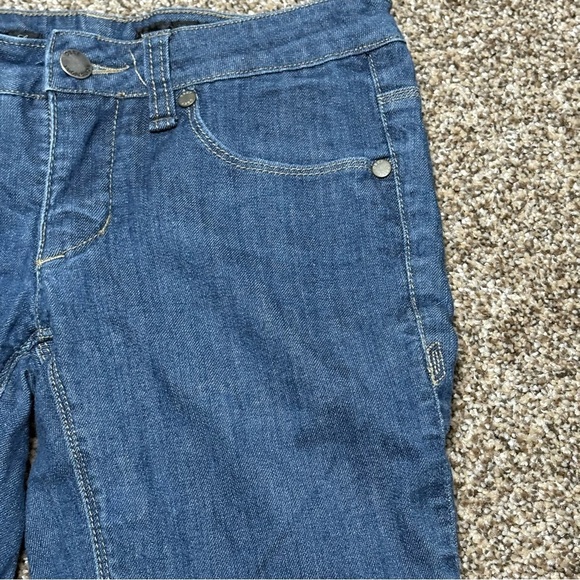 Obey Women's Straight Leg Blue Jeans - Picture 4 of 12